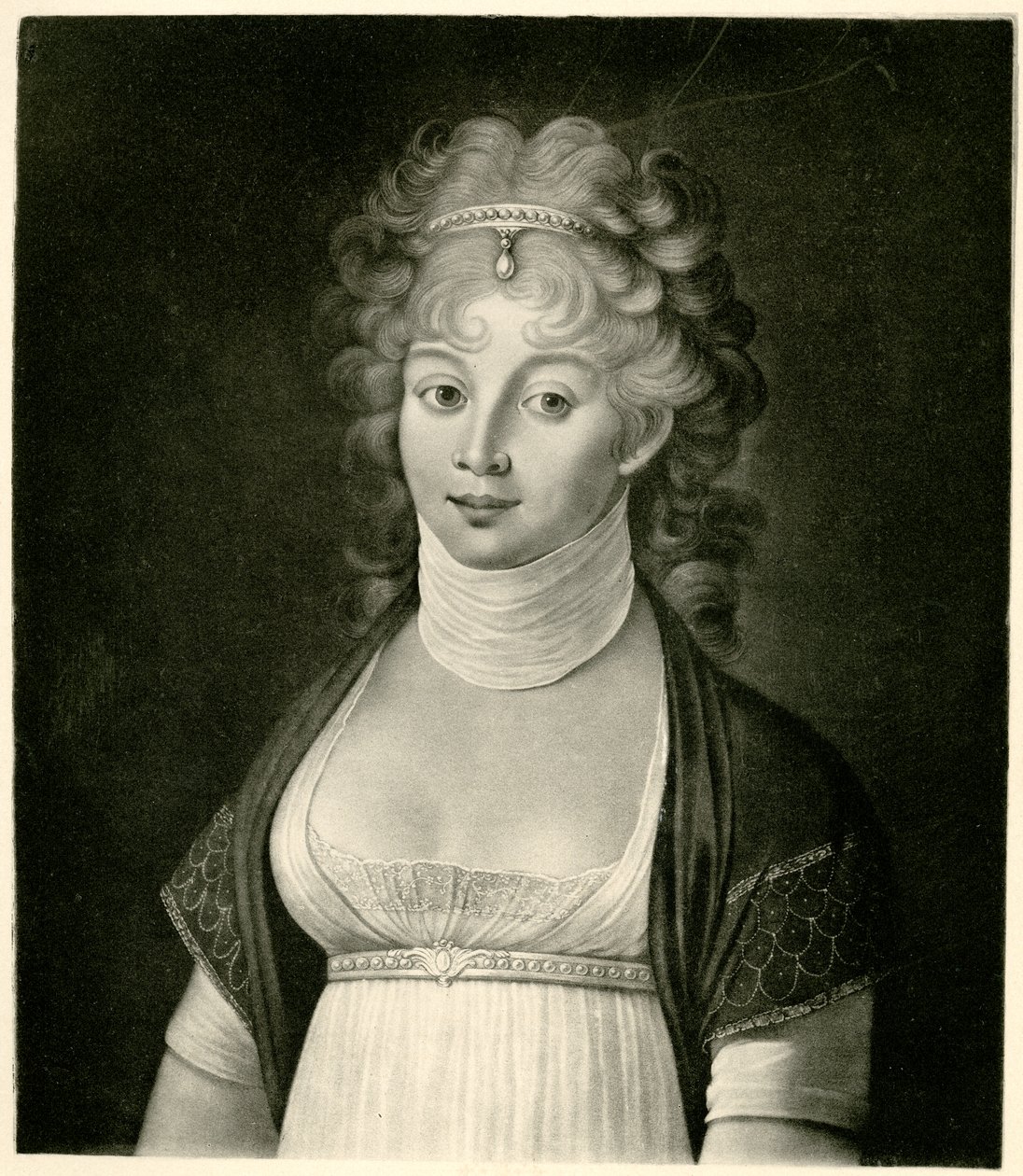 Luise von Mecklenburg-Strelitz, 1884-90 (fototip) by German School
