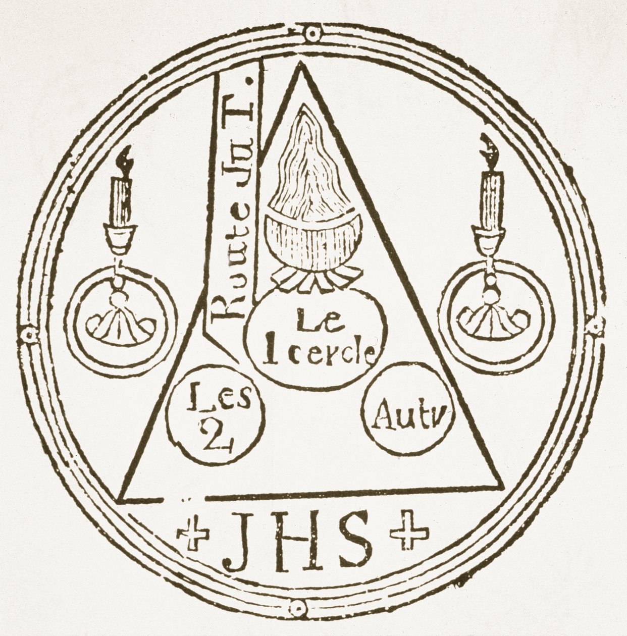 Magic Circle, Dr Faustens tarafından Dreyfacher Hollenzwang