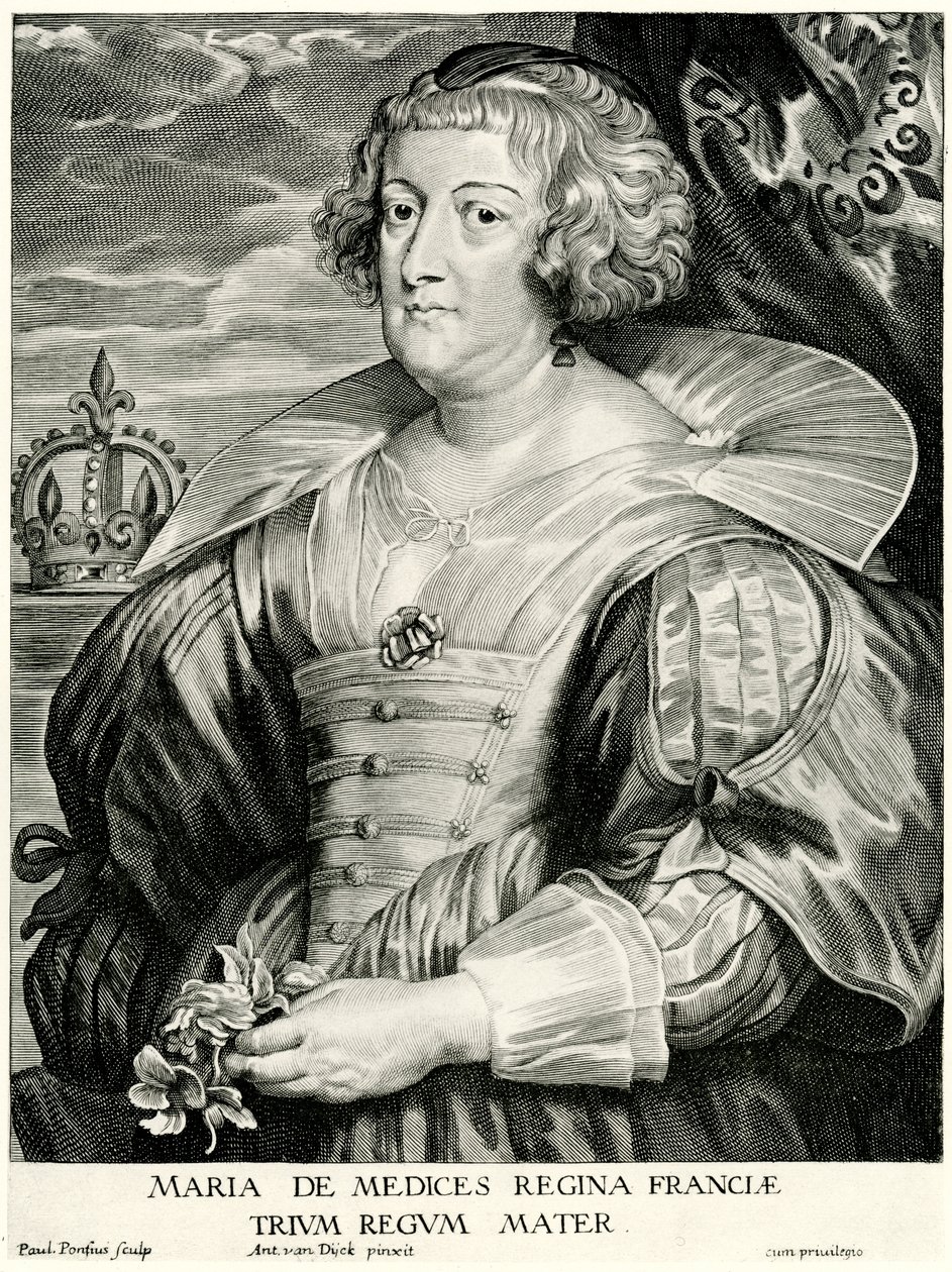 Maria de 'Medici by German School