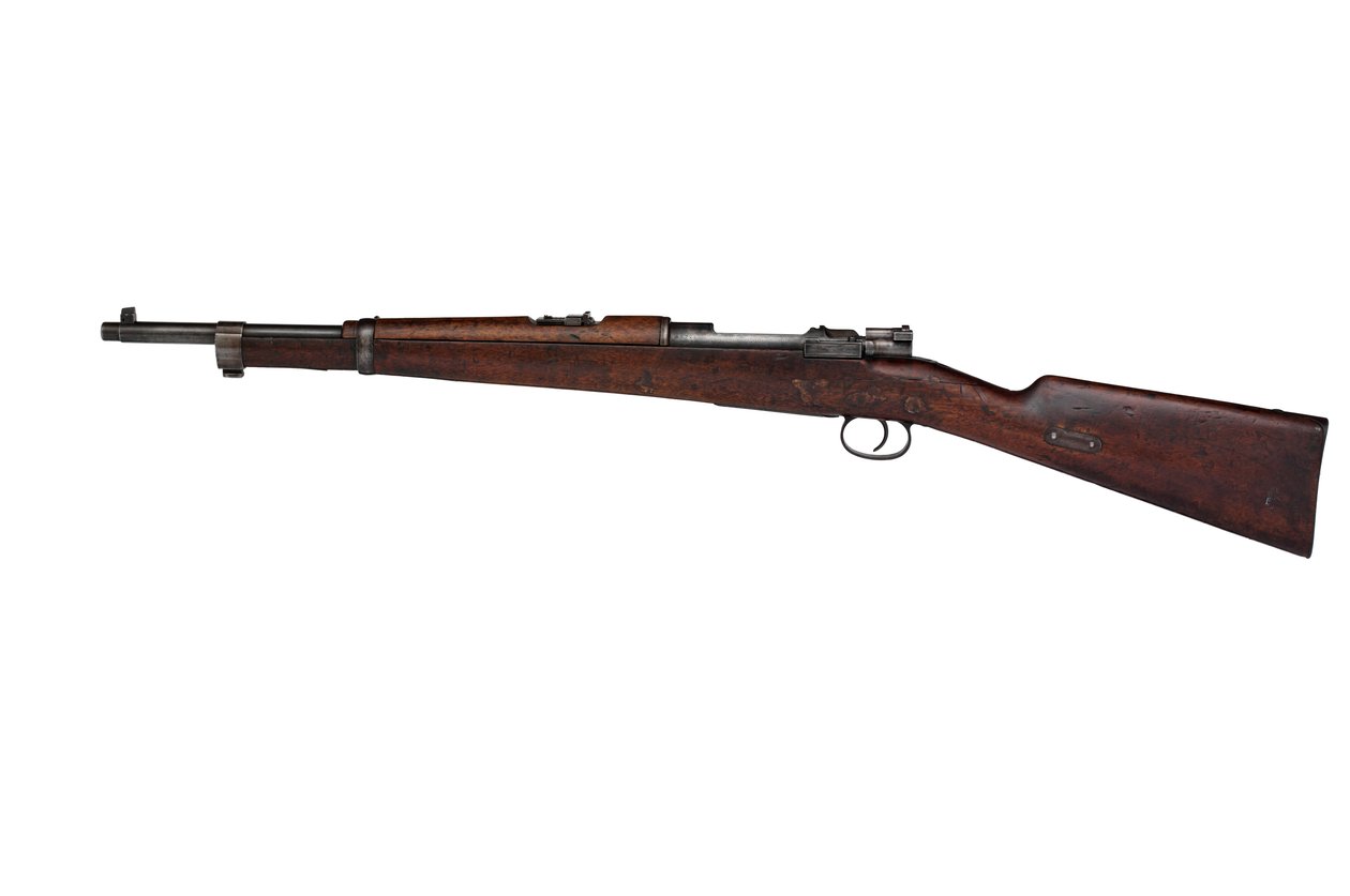 Boer Komandoları tarafından kullanılan Mauser 7 mm Süvari Karabina by German School