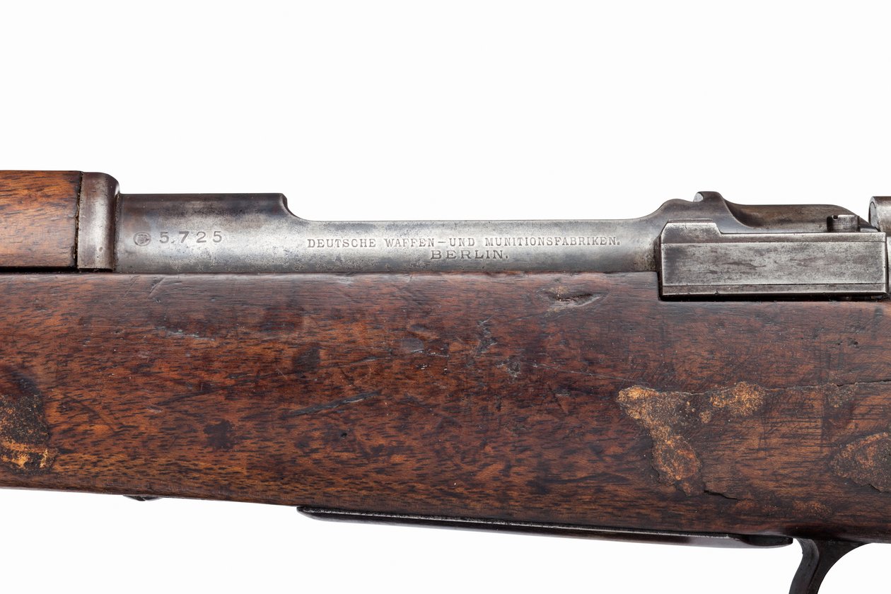 Boer Komandoları tarafından kullanılan Mauser 7 mm Süvari Karabina by German School