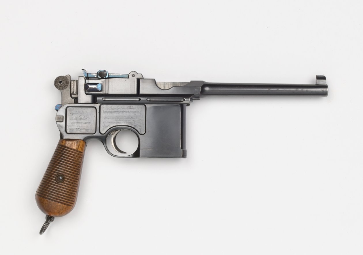 Mauser C96 7.63 mm tabanca by German School
