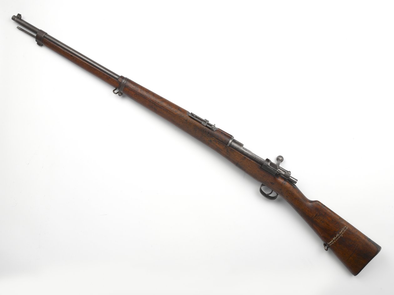 General Louis Botha tarafından kullanılan Mauser M1896 7.92 mm mekanizmalı tüfek 1896 by German School