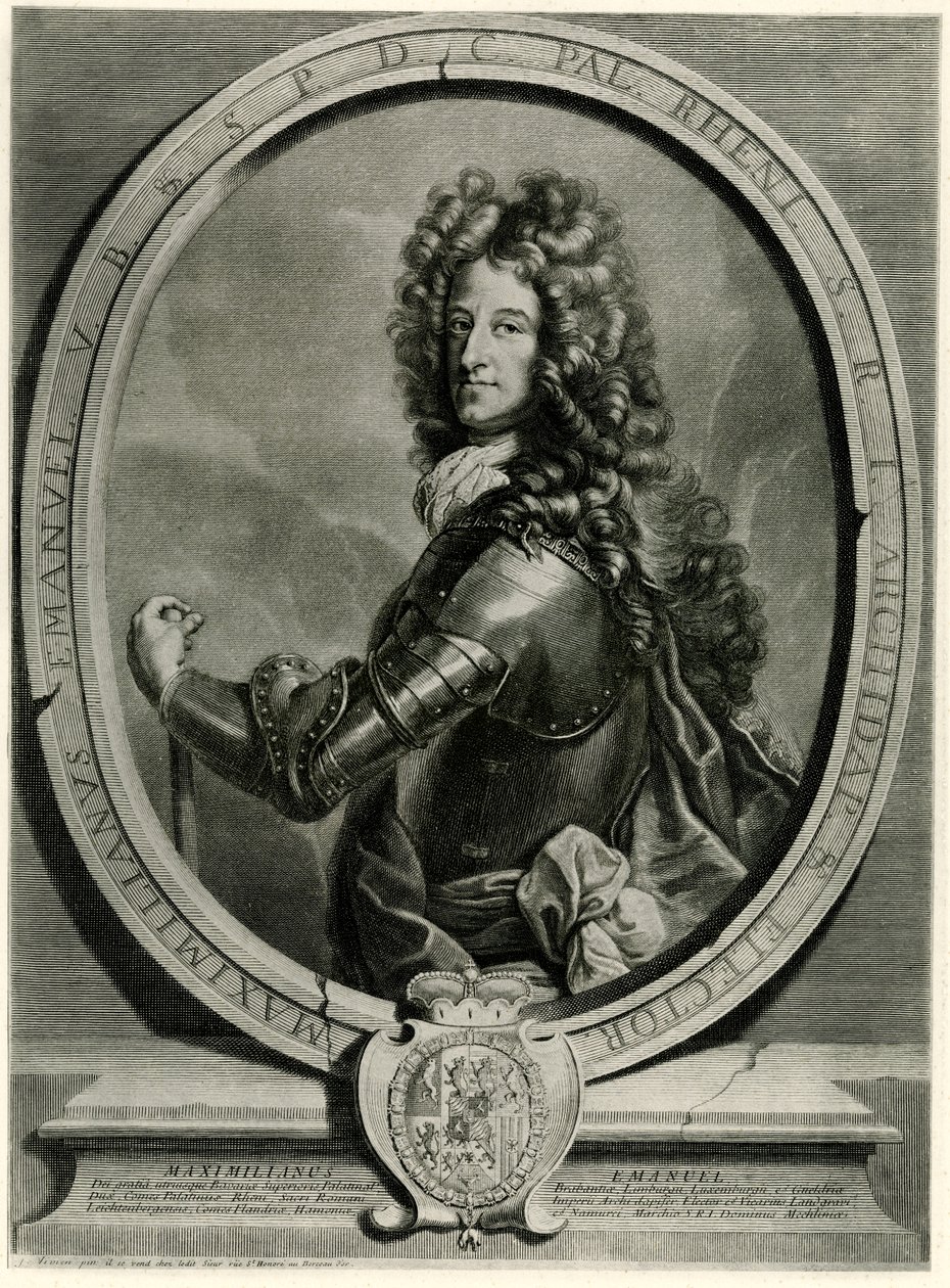 Maximilian II. Emanuel by German School