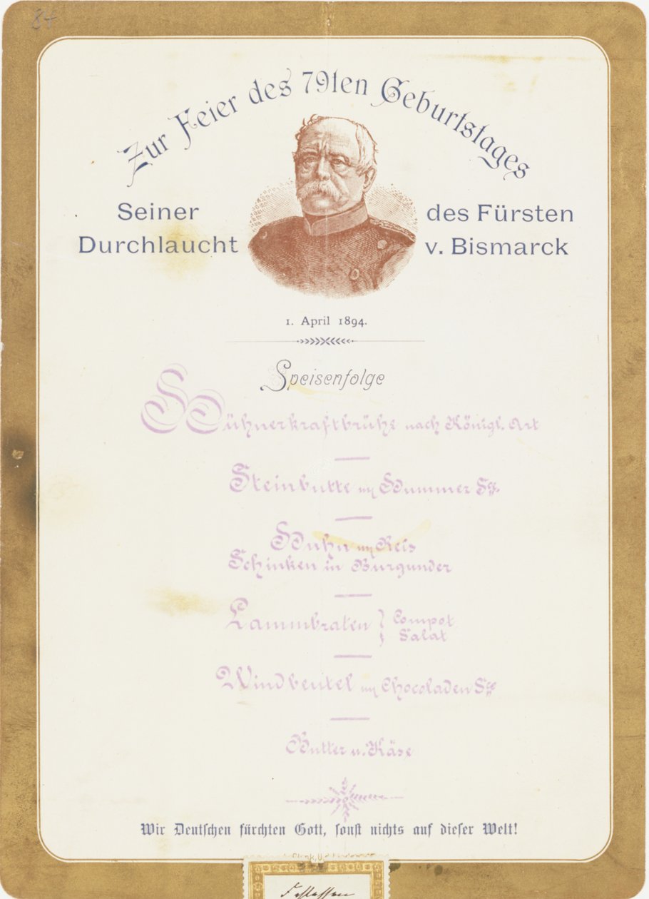 Prens von Bismarck