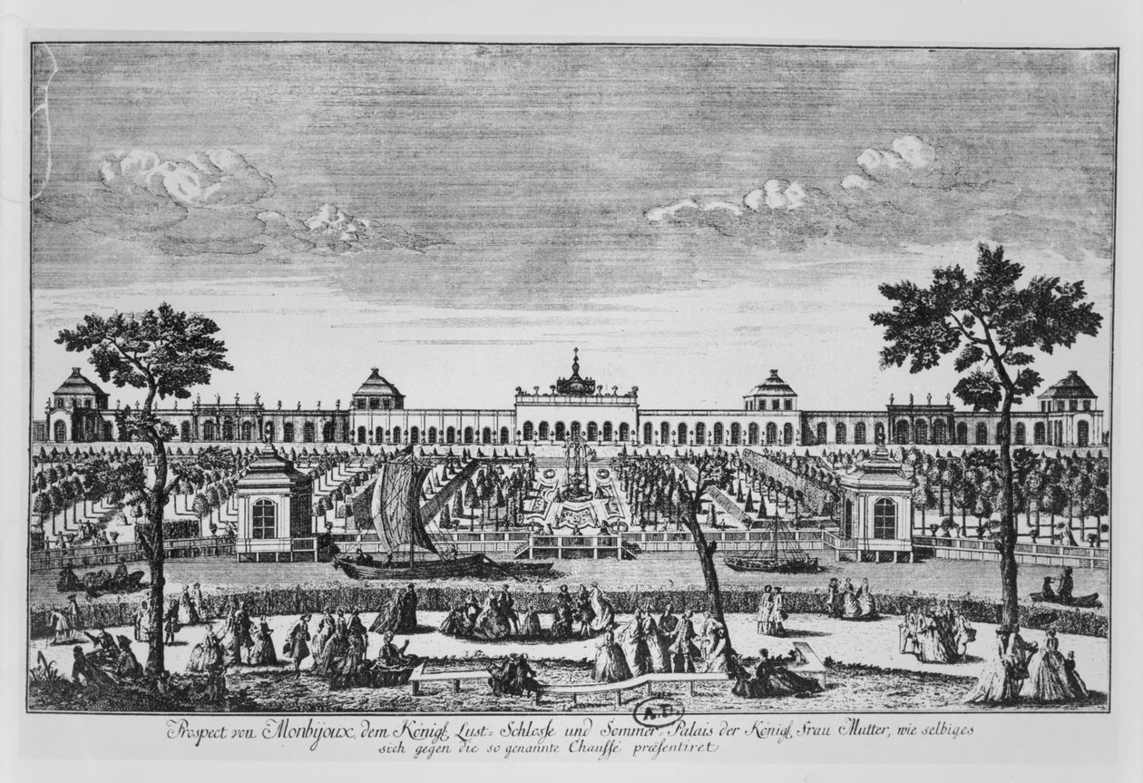 Monbijou Sarayı, Charlottenburg, Berlin by German School