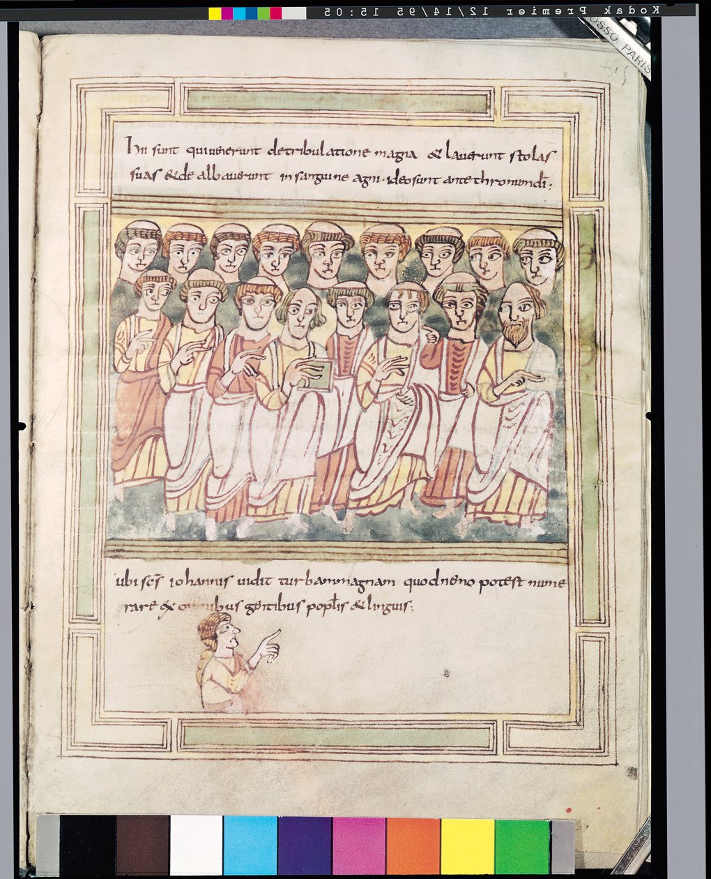 Ms 99 fol.15v Apocalypse de Valenciennes