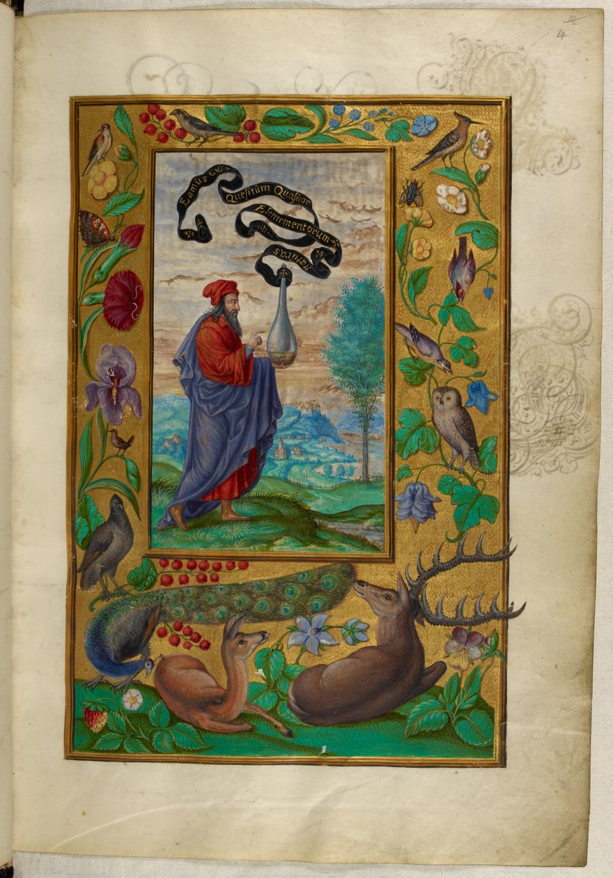 Ms Harley 3469, f.2 Şişeli Filozof, İlk İnceleme, Salomon Trismosin