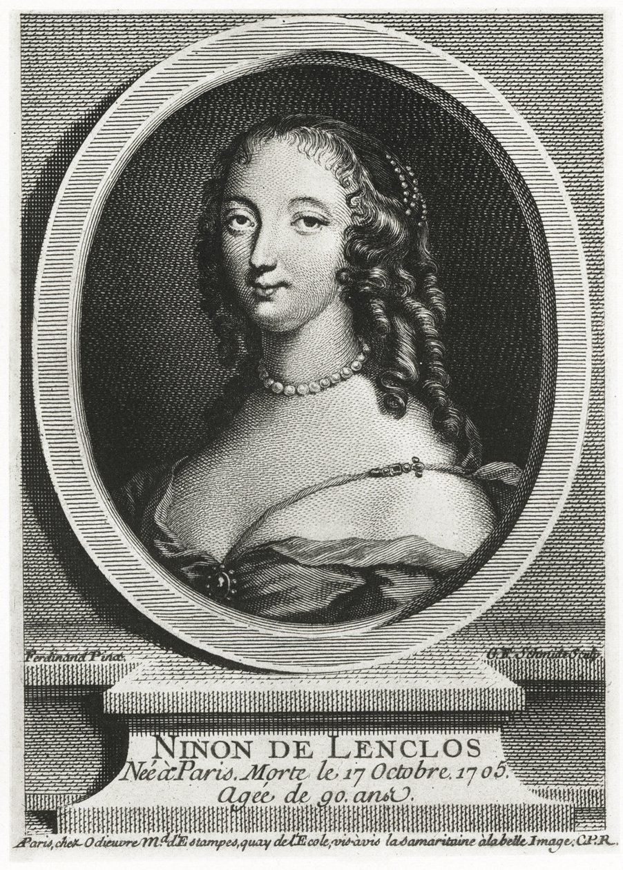 Ninon de Lenclos by German School