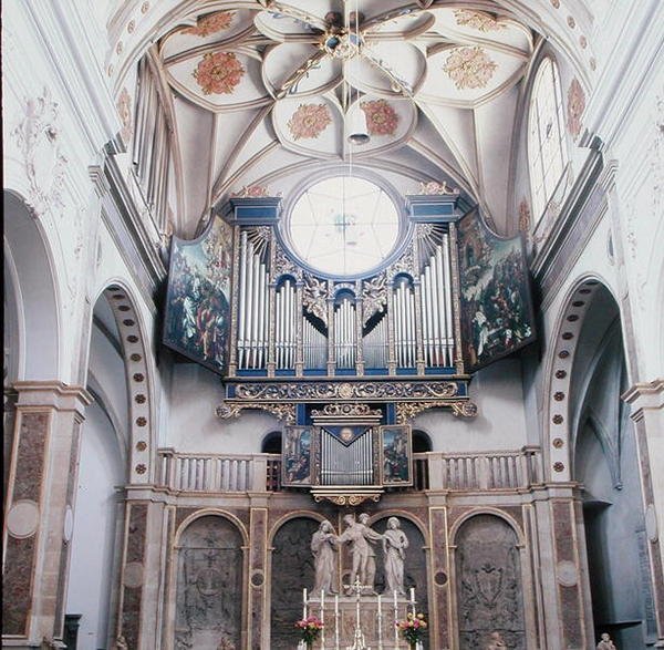 St. Anna kilisesindeki organ, c.1480-1537 by German School