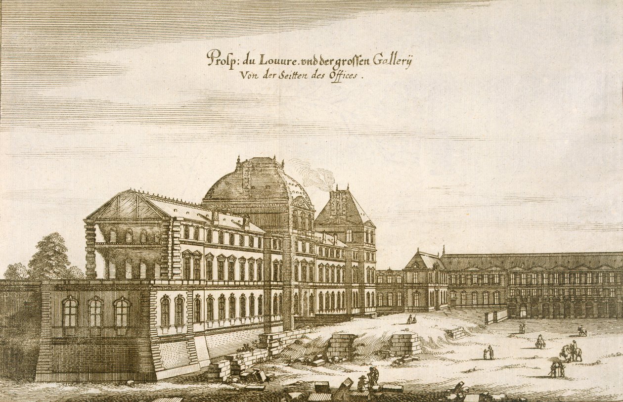 Louvre Sarayı by German School