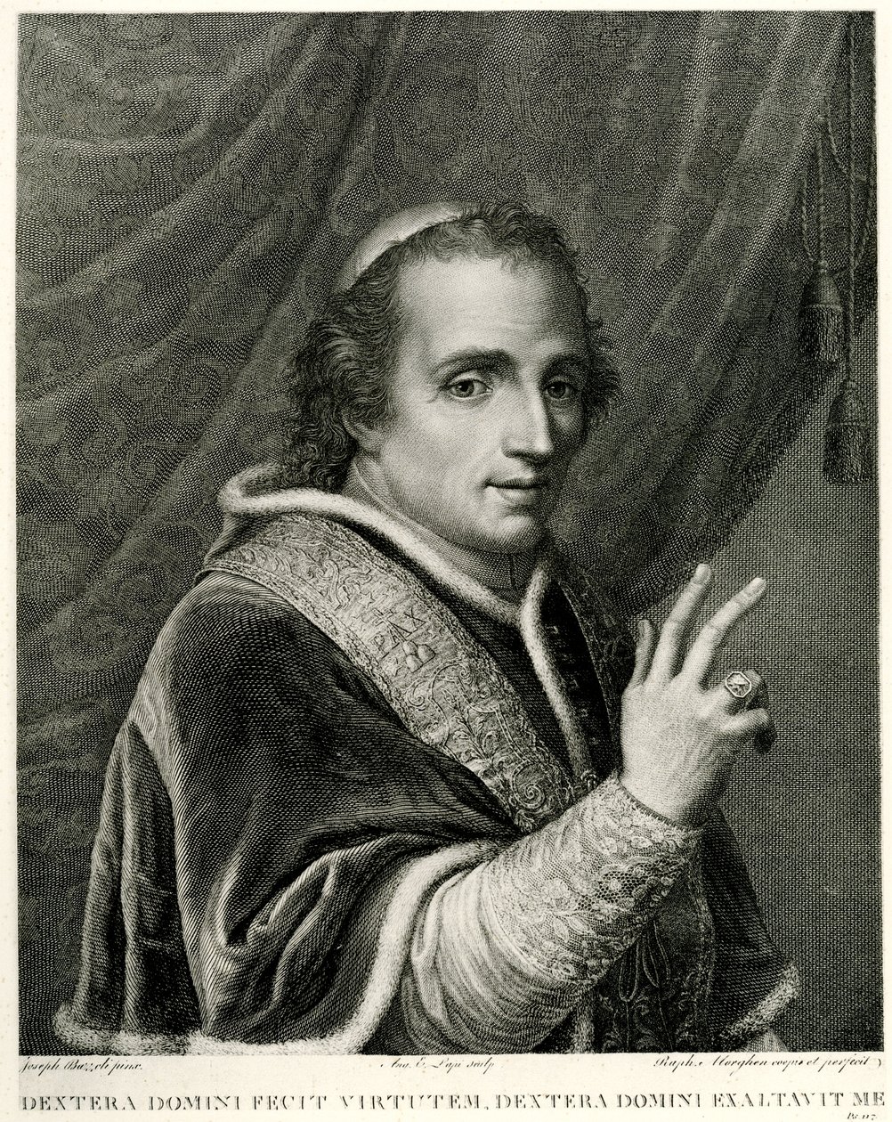 Papa Pius VII. by German School