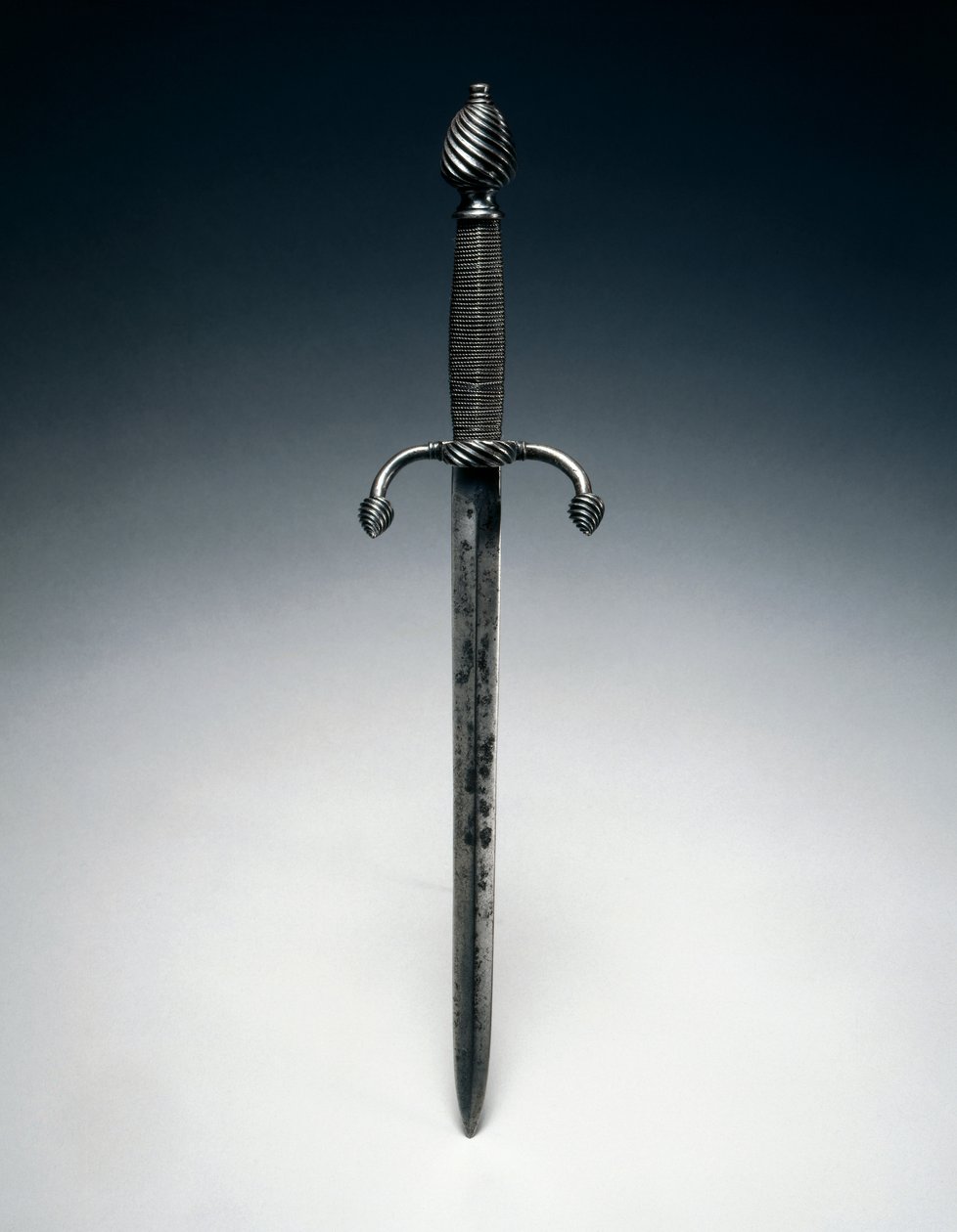 Parrying hançer, c.1600 (tel kulplu çelik) by German School