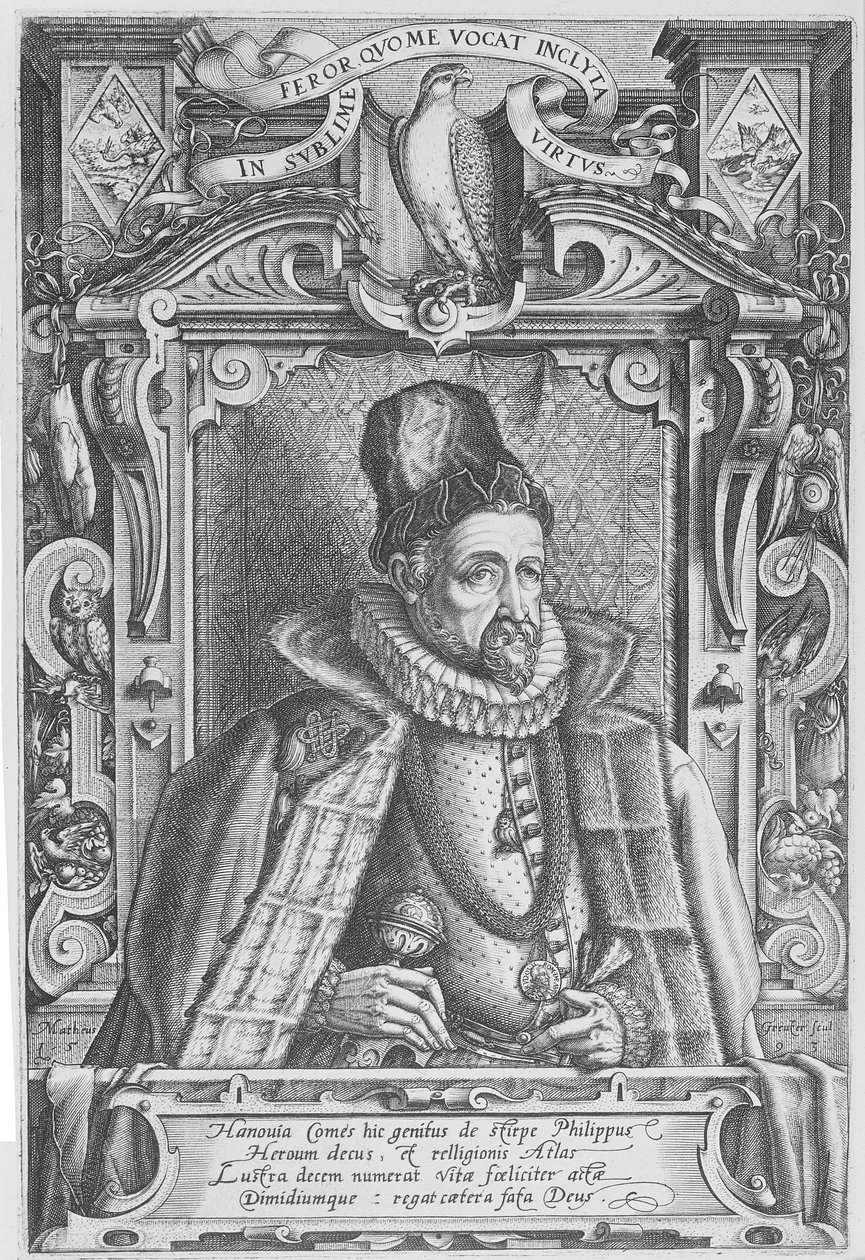 Philip V of Hanau-Lichtenberg  by German School