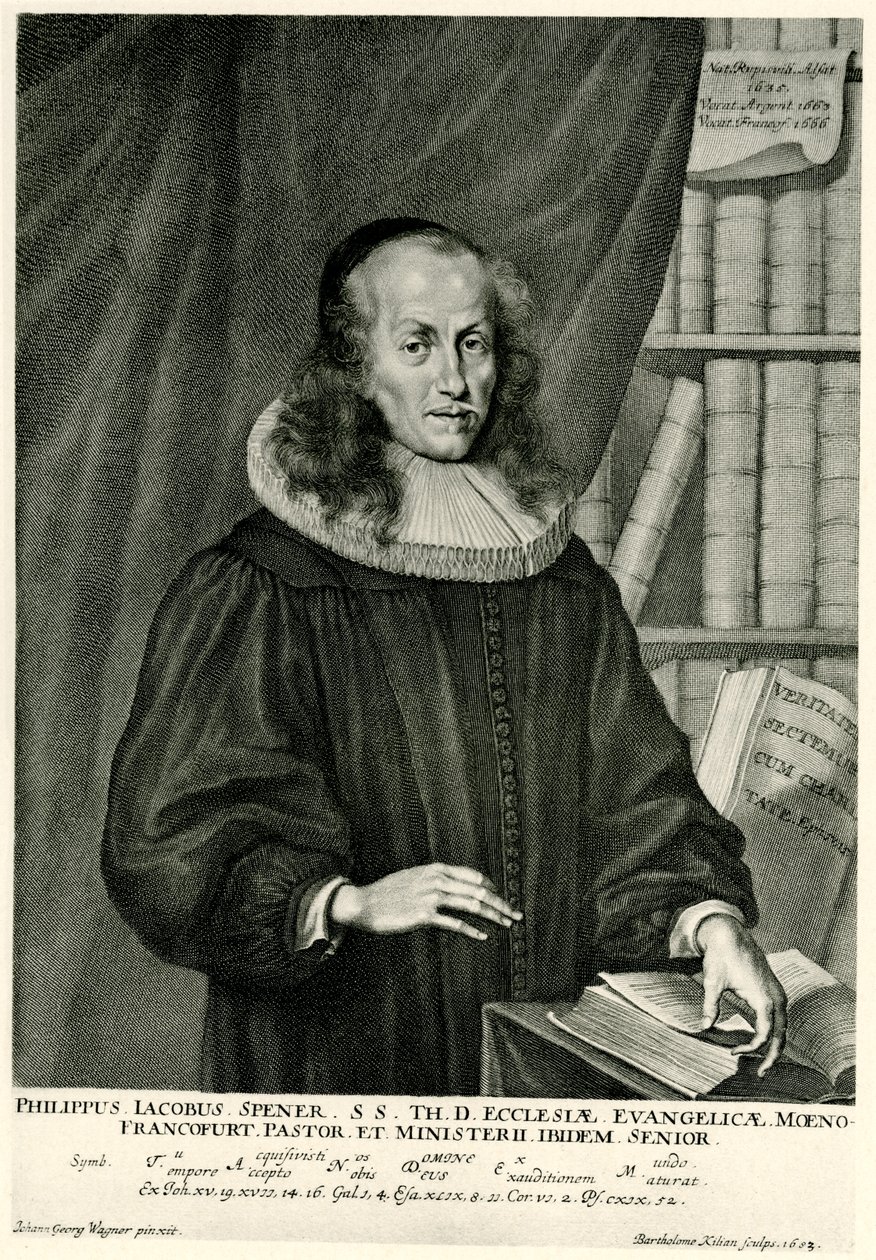 Philipp Jakob Spener by German School