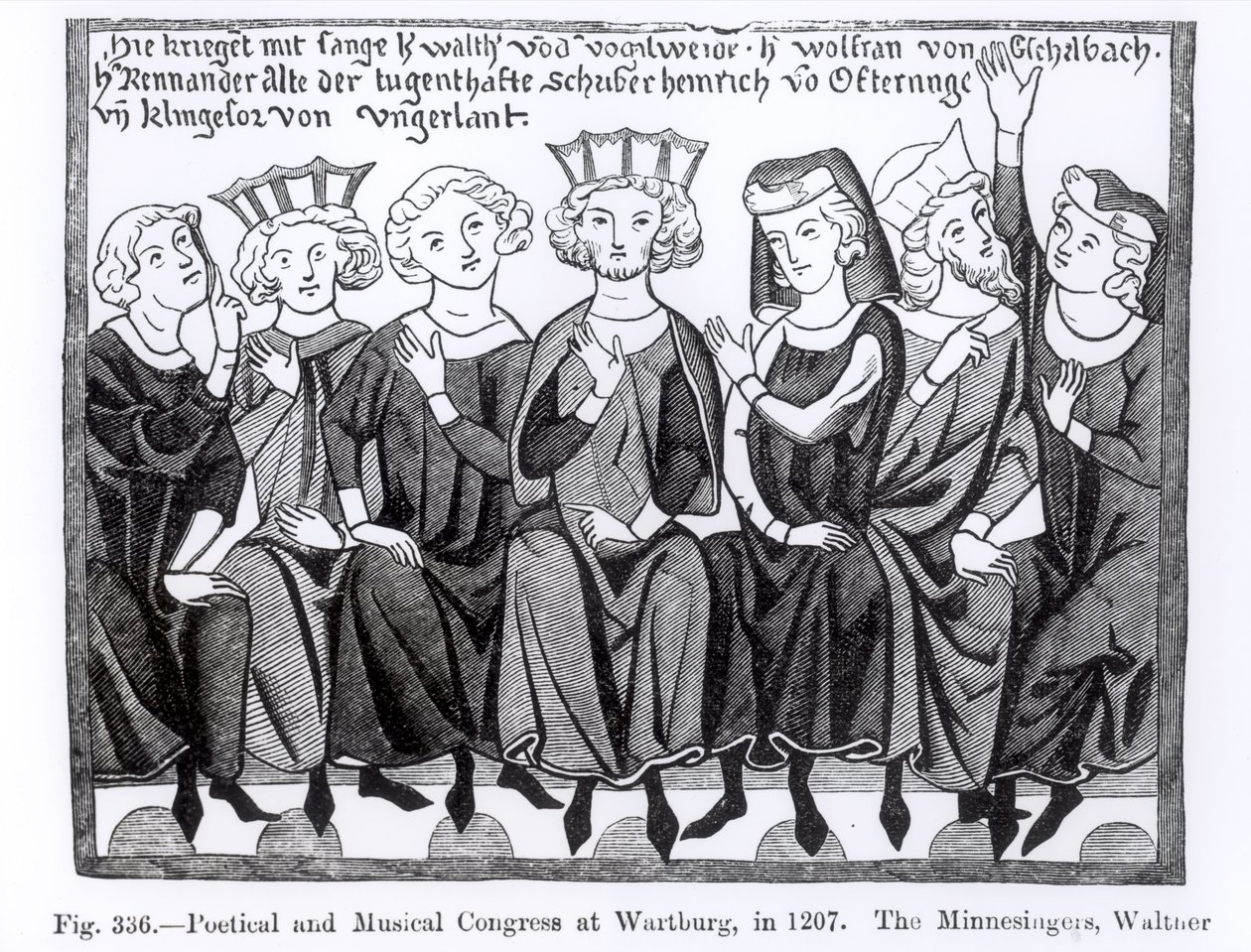 Poetical and Musical Congress, Wartburg, 1207, Orta Çağ ve Rönesans