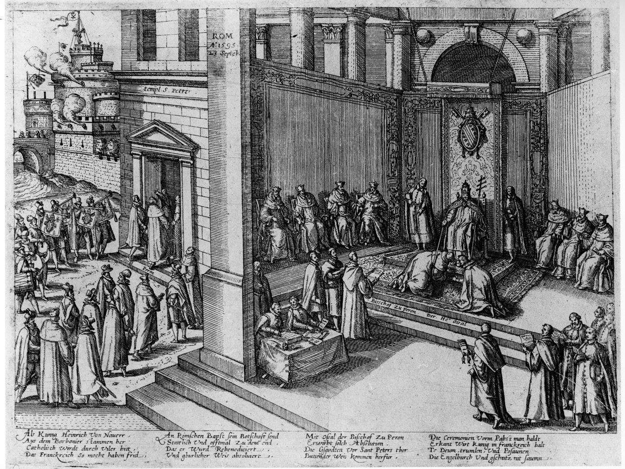 Papa VIII. Clement, Fransız Kralı IV. Henri