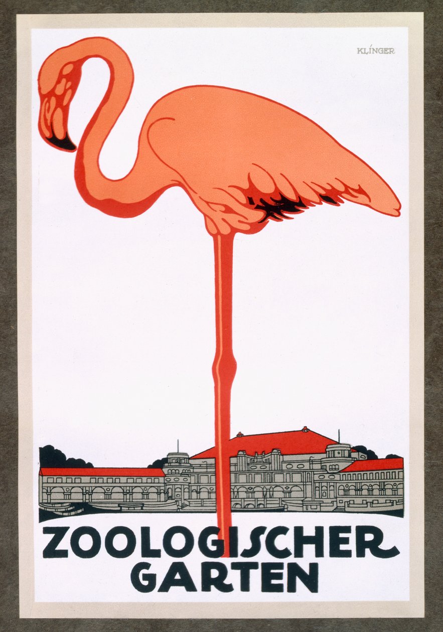 Berlin Zooloji Bahçesi için afiş by German School