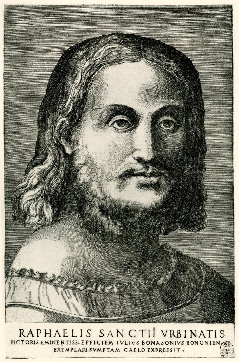 Urbino'dan Raphael Santi by German School