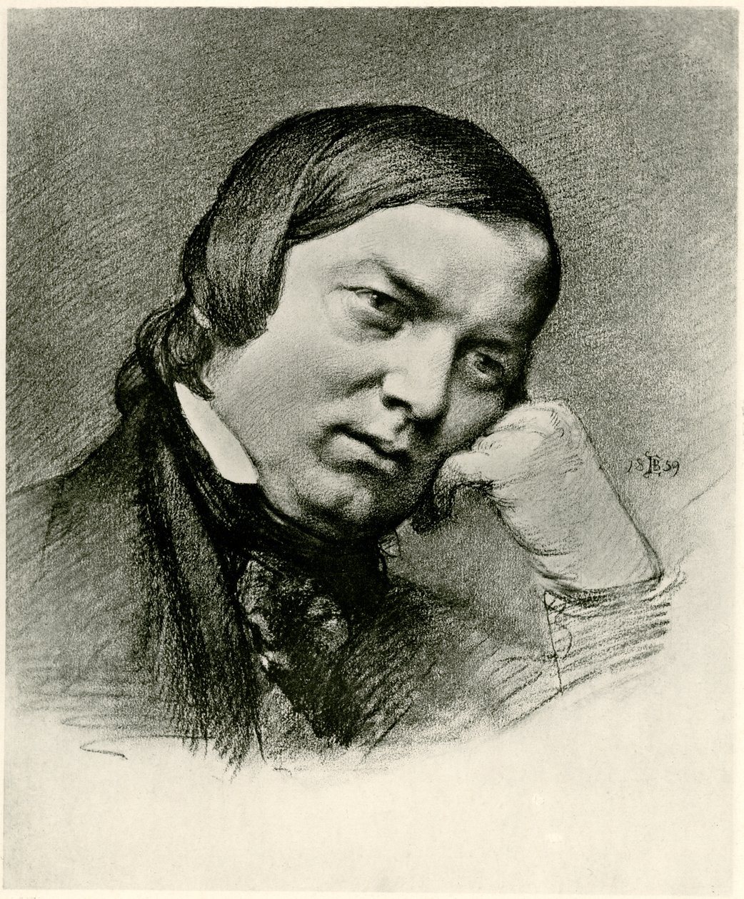 Robert Schumann, 1859 by German School