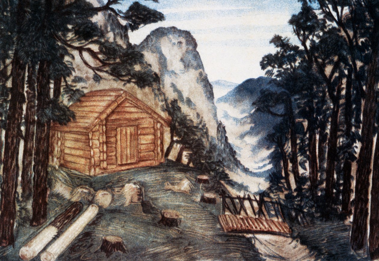 Peer Gynt için set tasarımı by German School