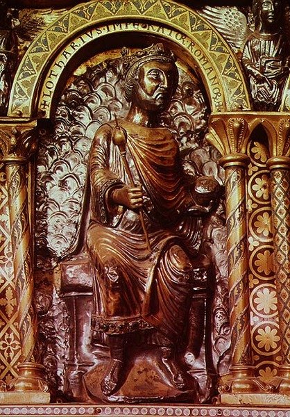 İmparator Charlemagne Tapınağı (742-814), İmparator I. Lothair