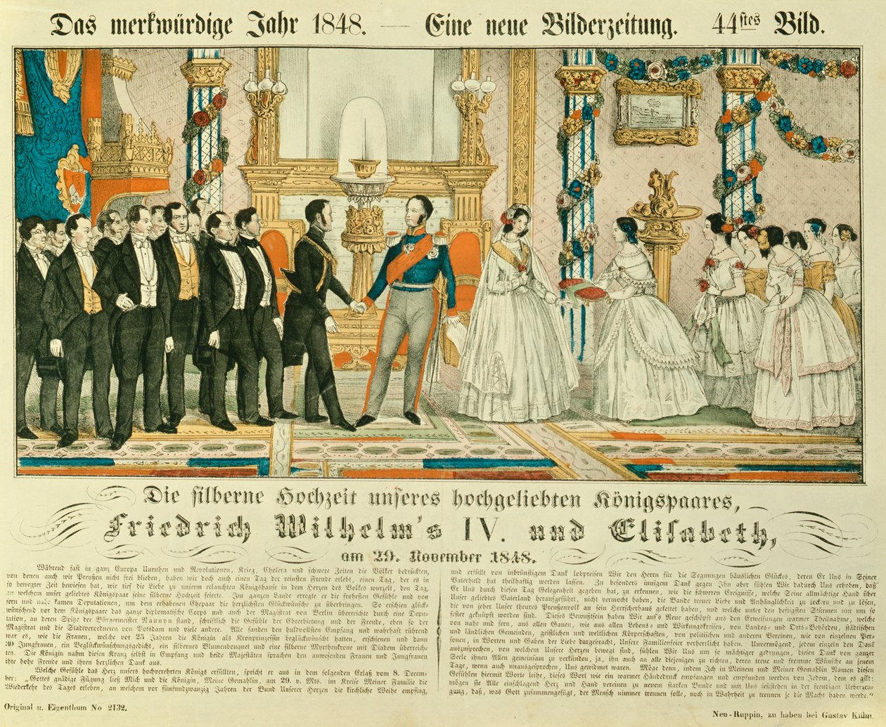 Prusyalı Frederick William IV ve eşi Bavyeralı Elizabeth Ludovika