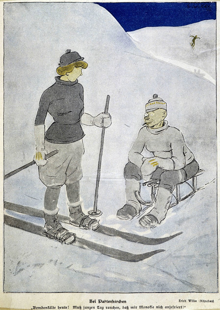 Kayak ve kızak - Alman basını by German School