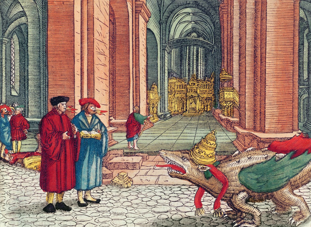 Dillerde konuşma, Pentecost, Luther İncil