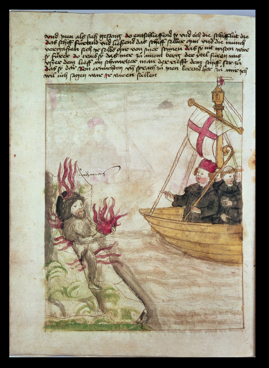 NS Brendan gemisinde, The voyage of St Brendan Abbot, c.1476