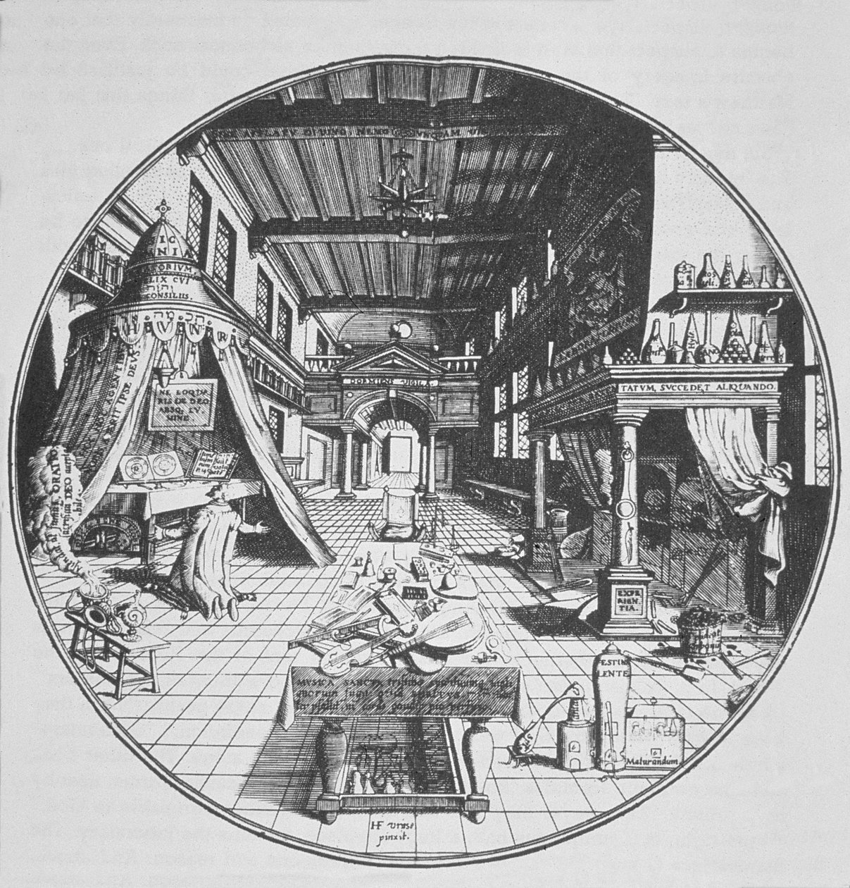 Laboratuvarındaki Simyacı, Amphitheatrum Aeternae Sapientiae