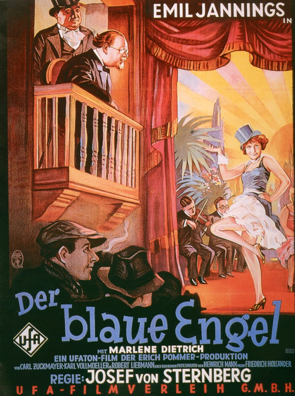 Mavi Melek Film Afişi by German School