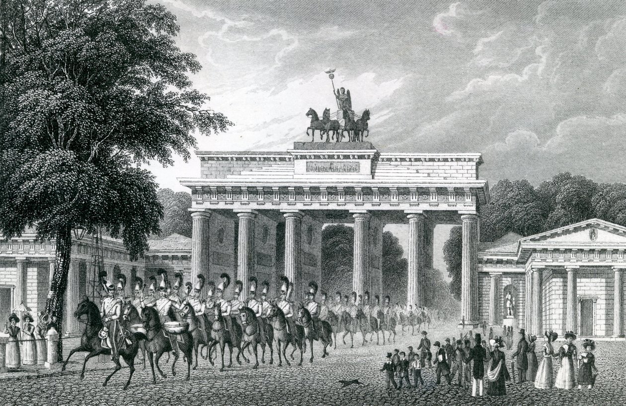 Brandenburg Kapısı, Berlin by German School