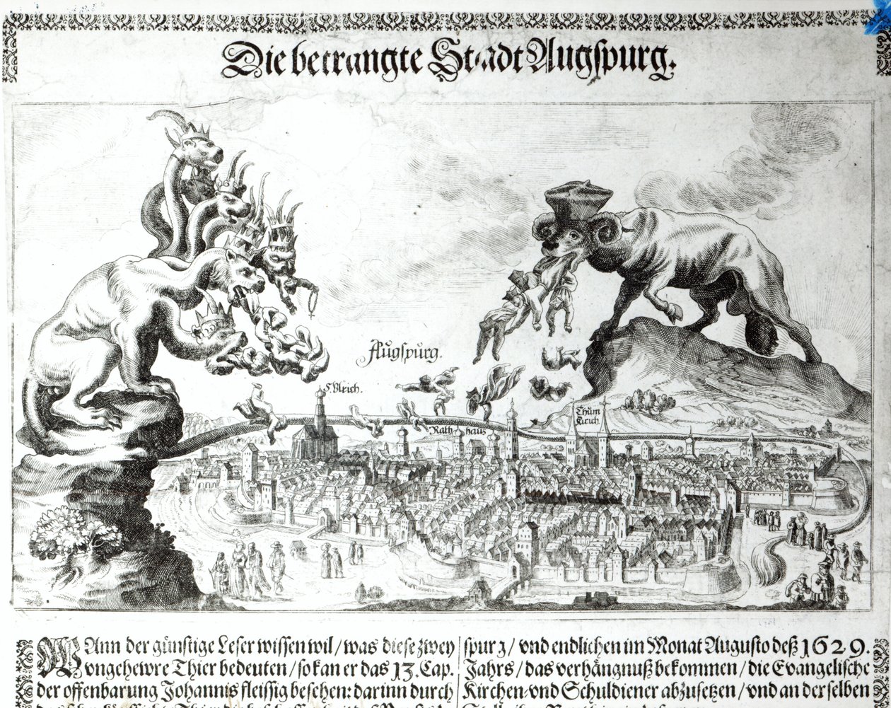 Augsburg Şehri, 1629