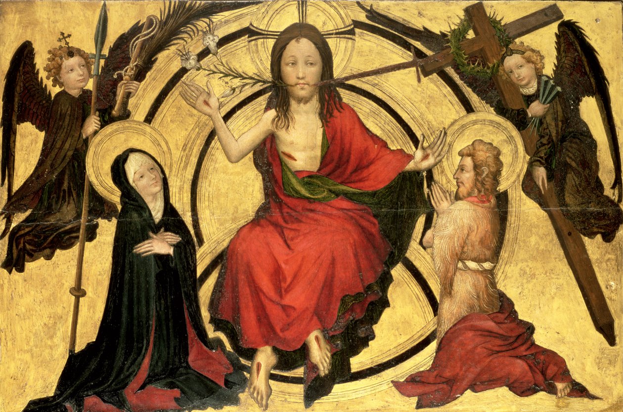 Son Yargı, 15. yüzyılın başları (panelde mizaç) by German School