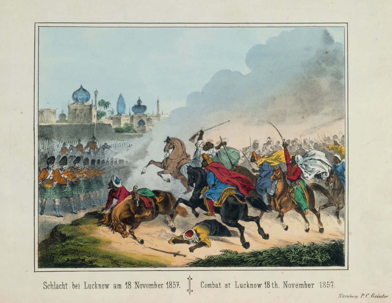 1857 Hint İsyanı sırasında Uttar Pradesh