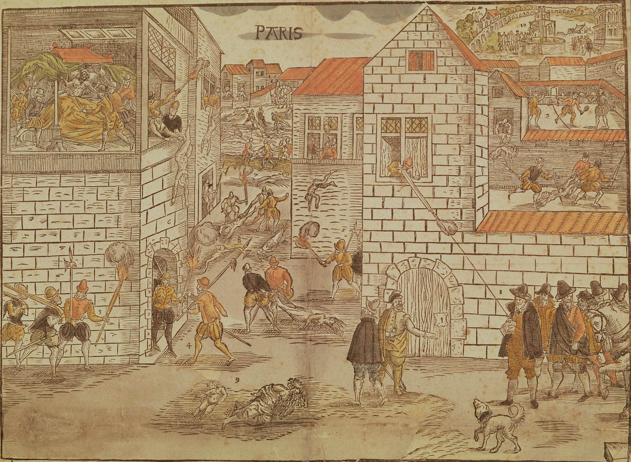 Aziz Bartholomew Günü Katliamı by German School