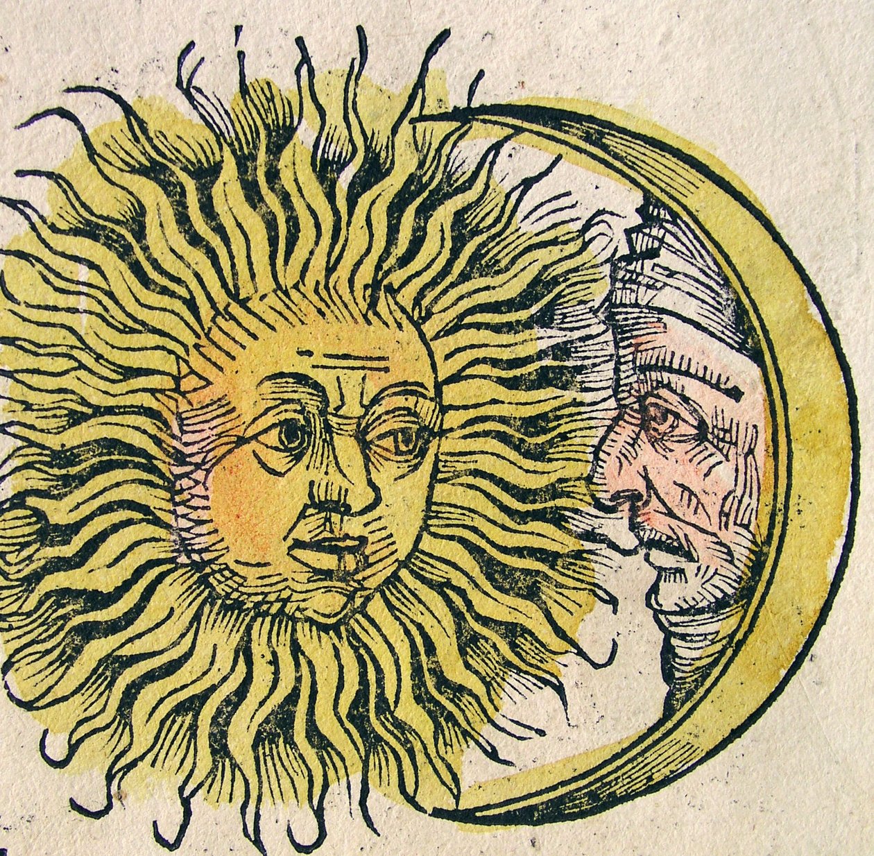 Güneş ve Ay, Nuremberg Chronicle