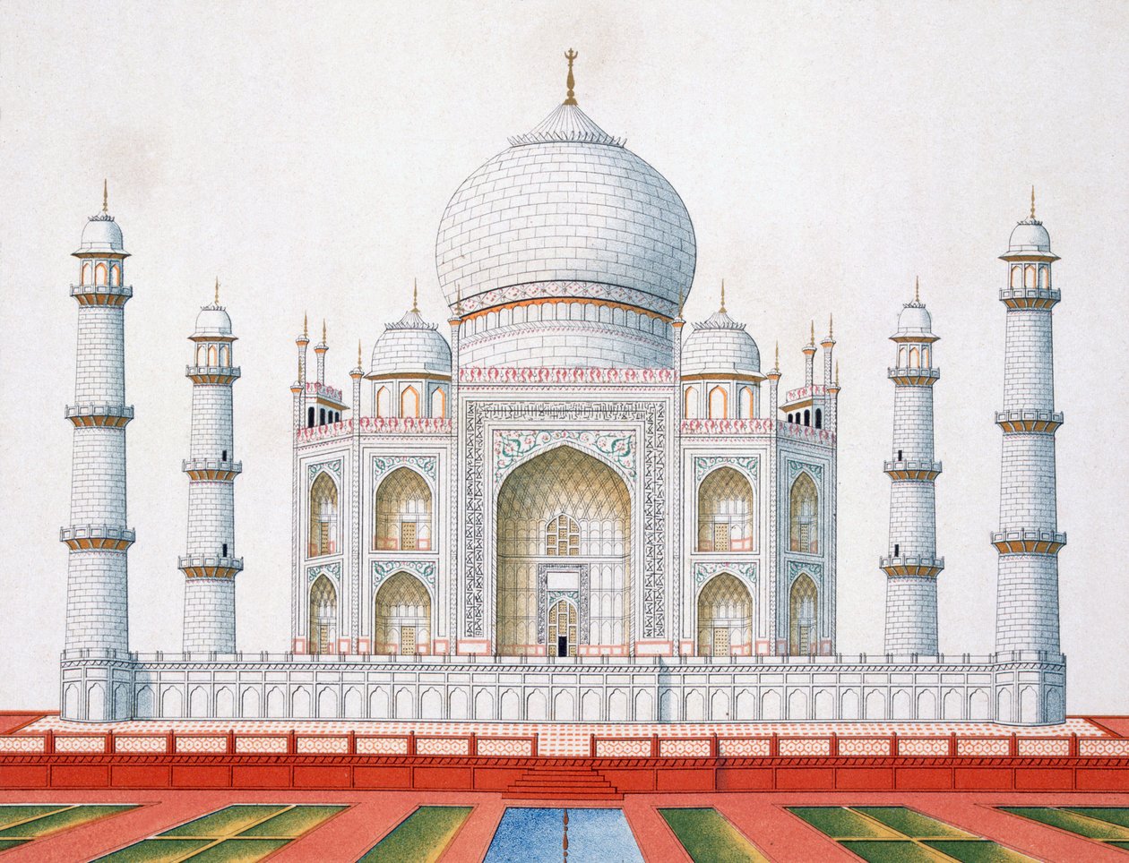 Taç Mahal by German School
