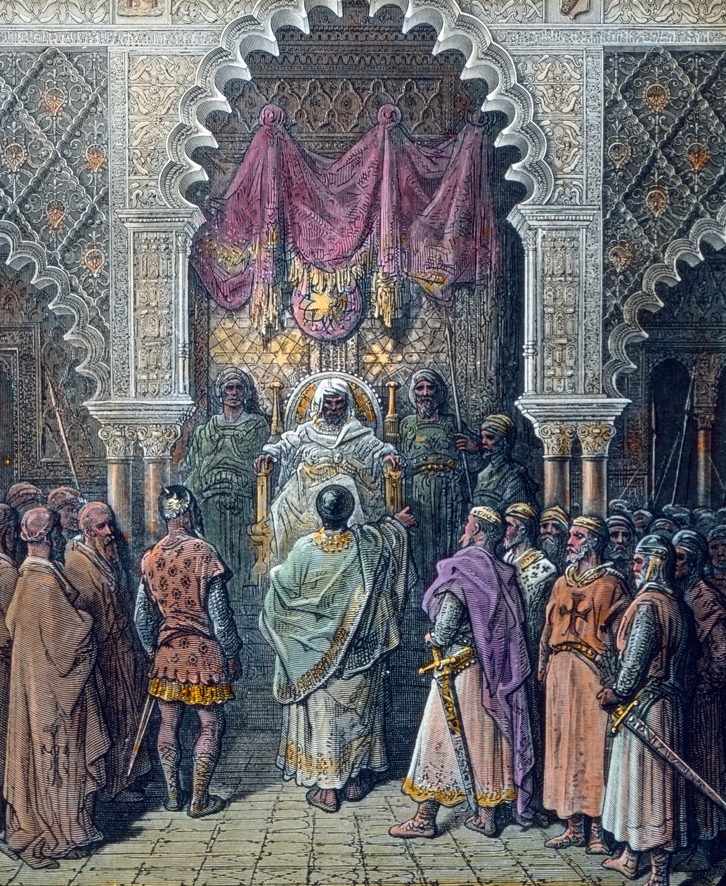 İmparator II. Frederick ile Sultan el-Kamil arasında 1229'da imzalanan Yafa Antlaşması by German School