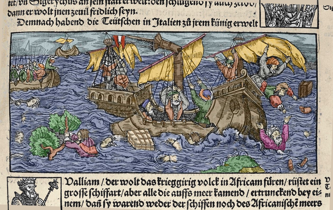 Gemi enkazı. Johann Stumpff