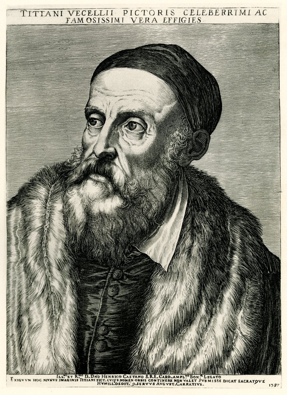 Cadore'den Tiziano Vecelli by German School