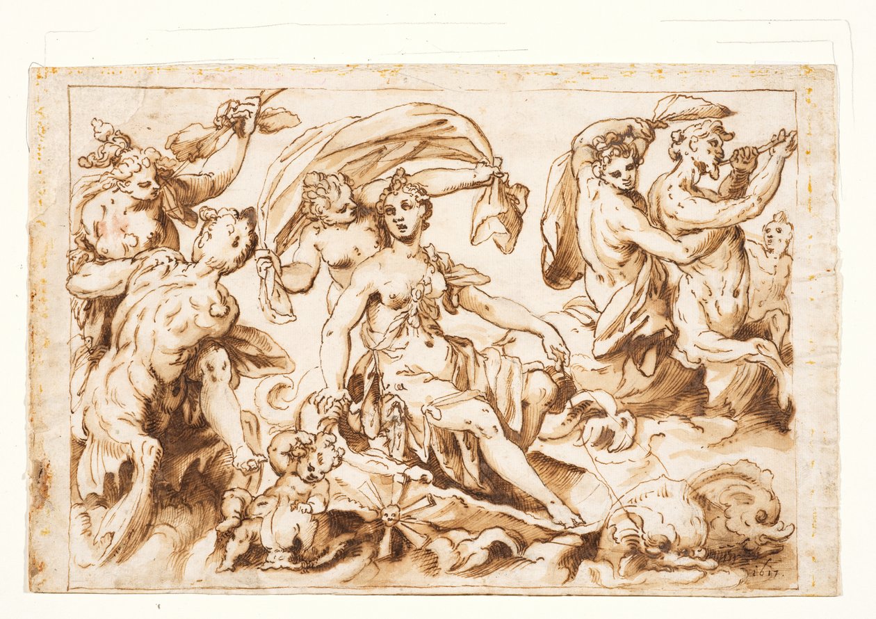 Galatea#39;nın Zaferi by German School