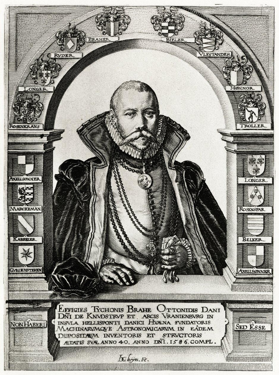 Tycho Brahe by German School