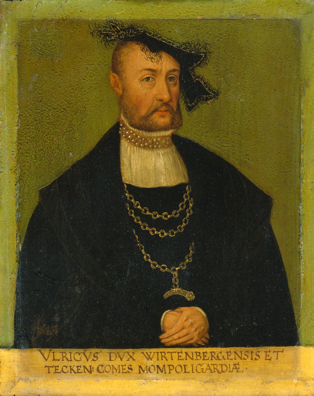 Ulrich, Wuerttemberg Dükü ve Teck by German School