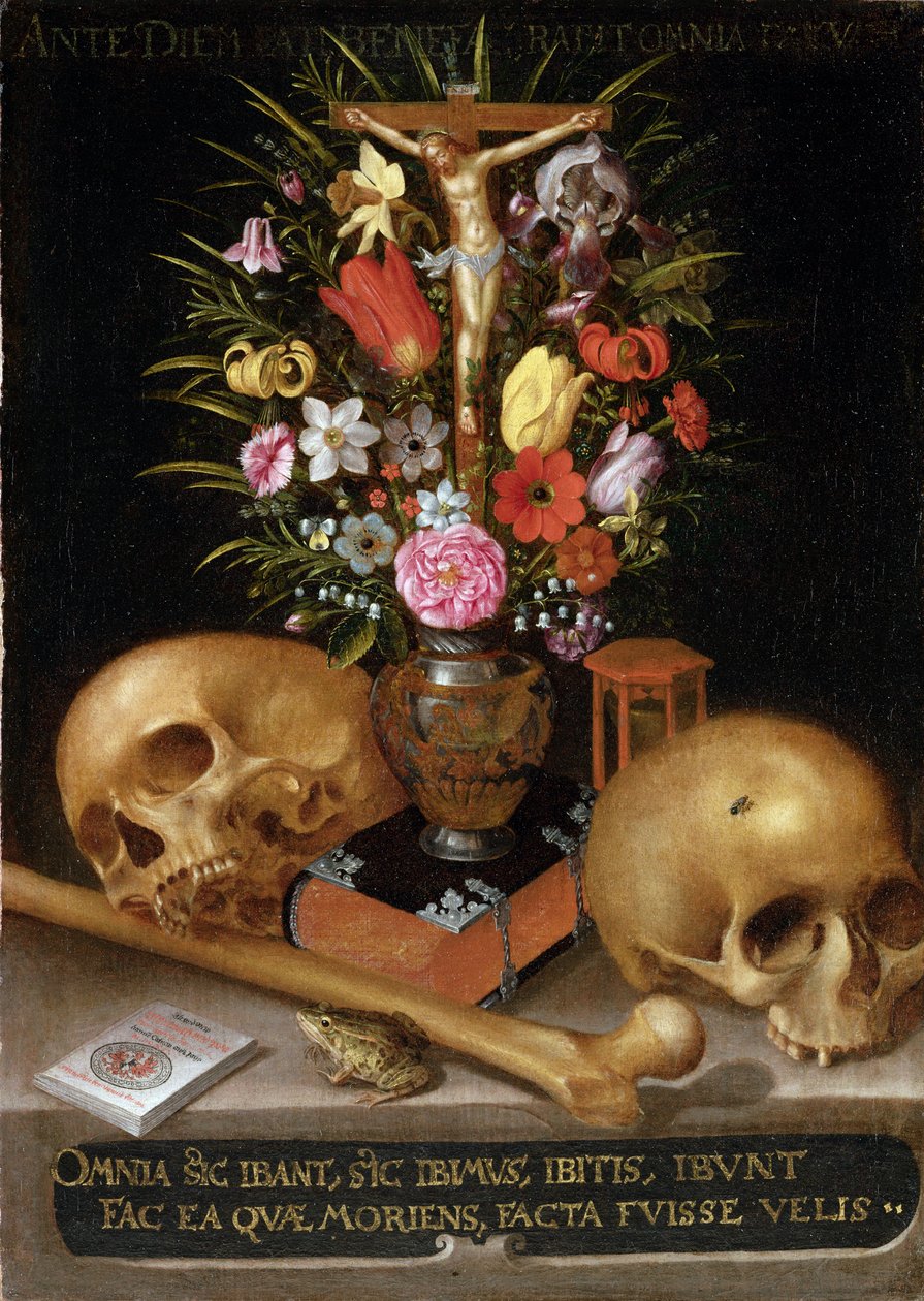 Natürmort Vanitas by German School