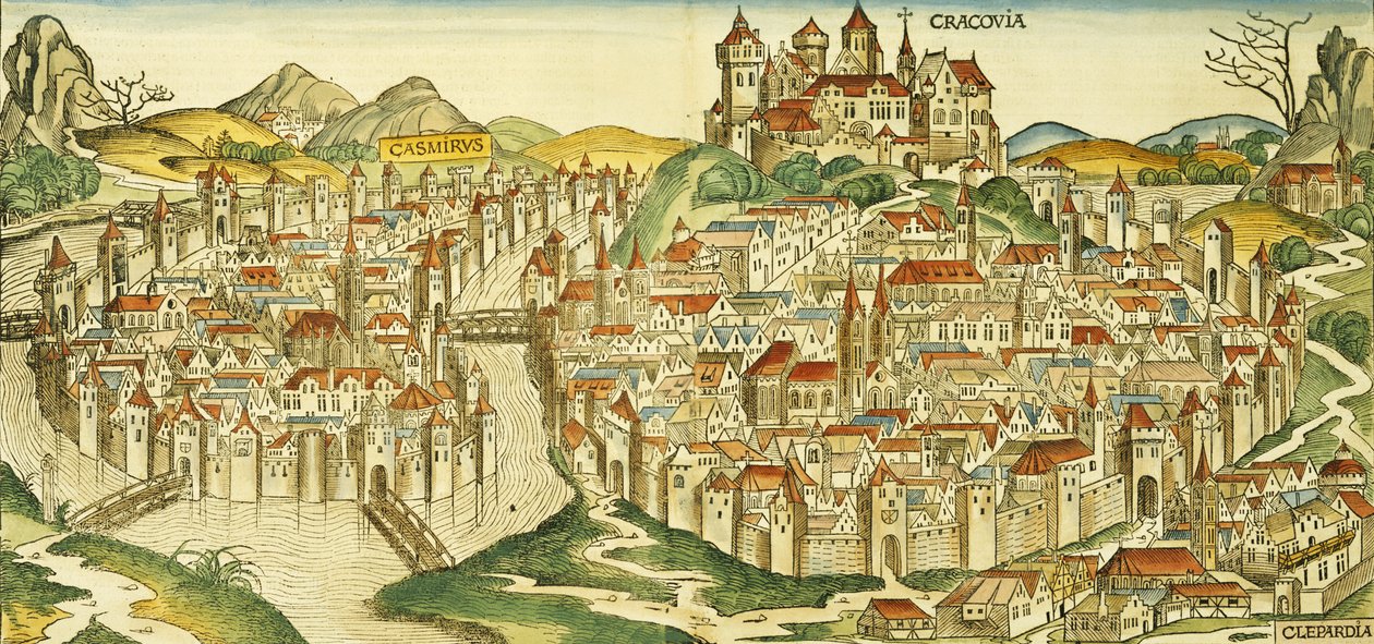 Hartmann Schedel (1440-1514) 1493 tarafından Nuremberg Chronicle