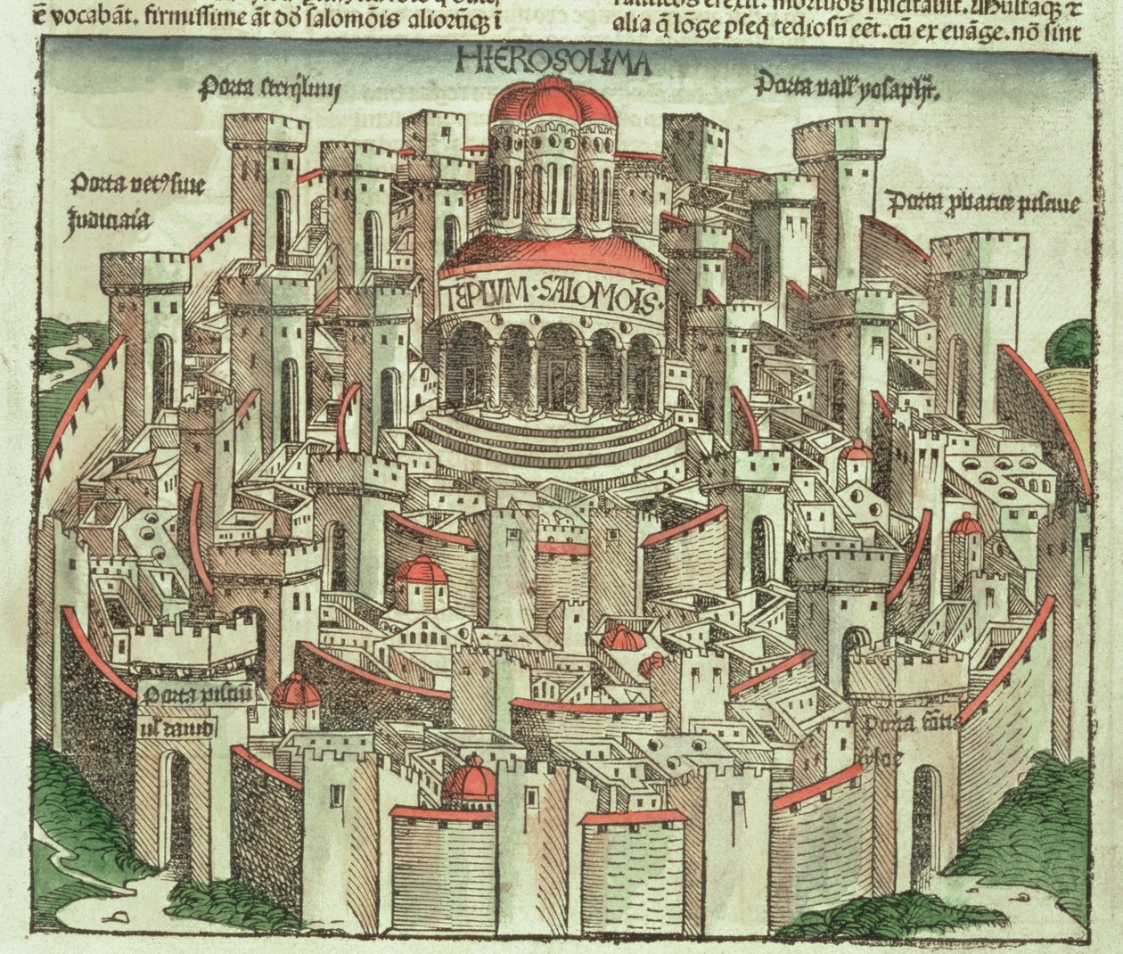 Hartmann Schedel (1440-1514) 1493 tarafından Nuremberg Chronicle