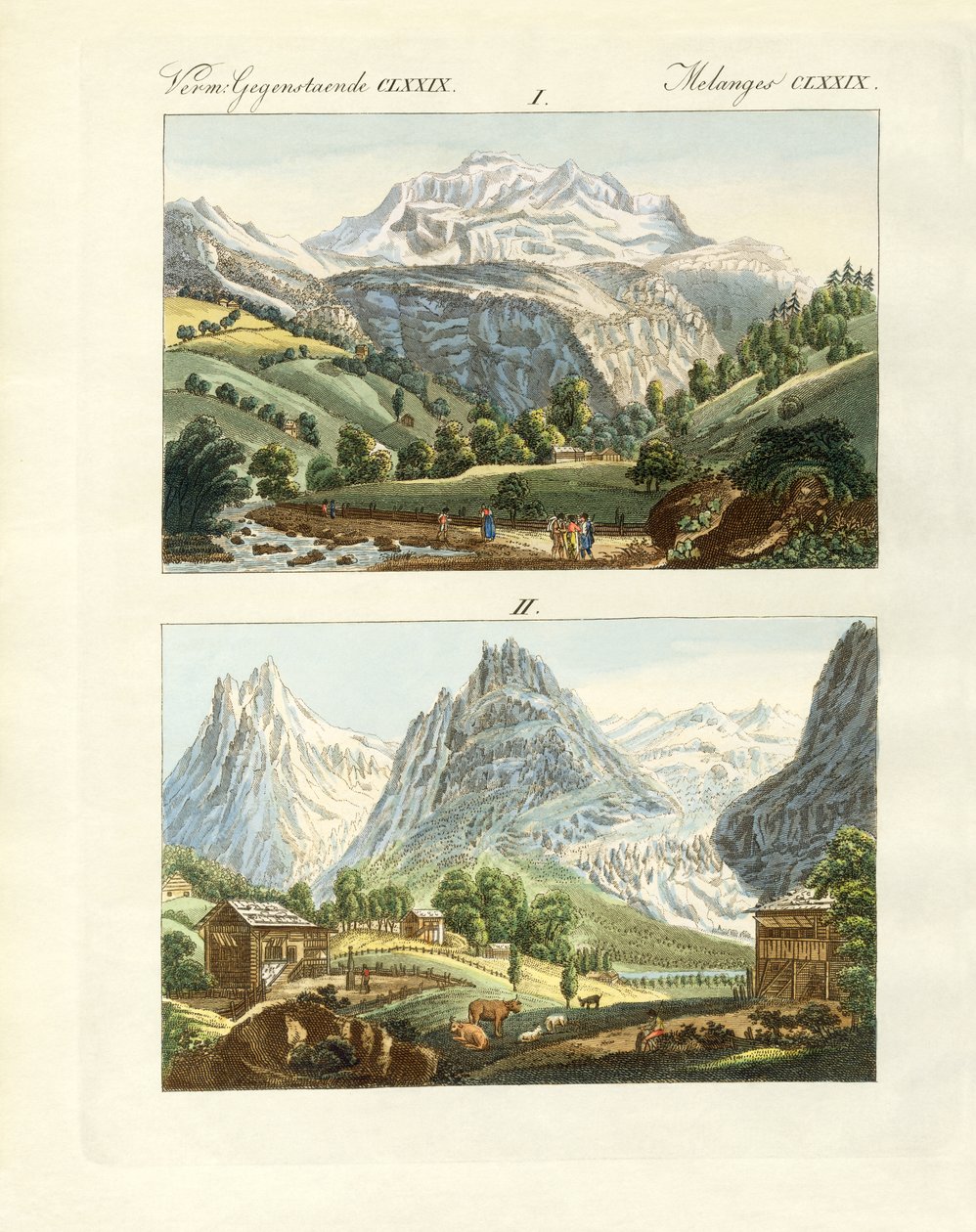 İsviçre manzaraları by German School
