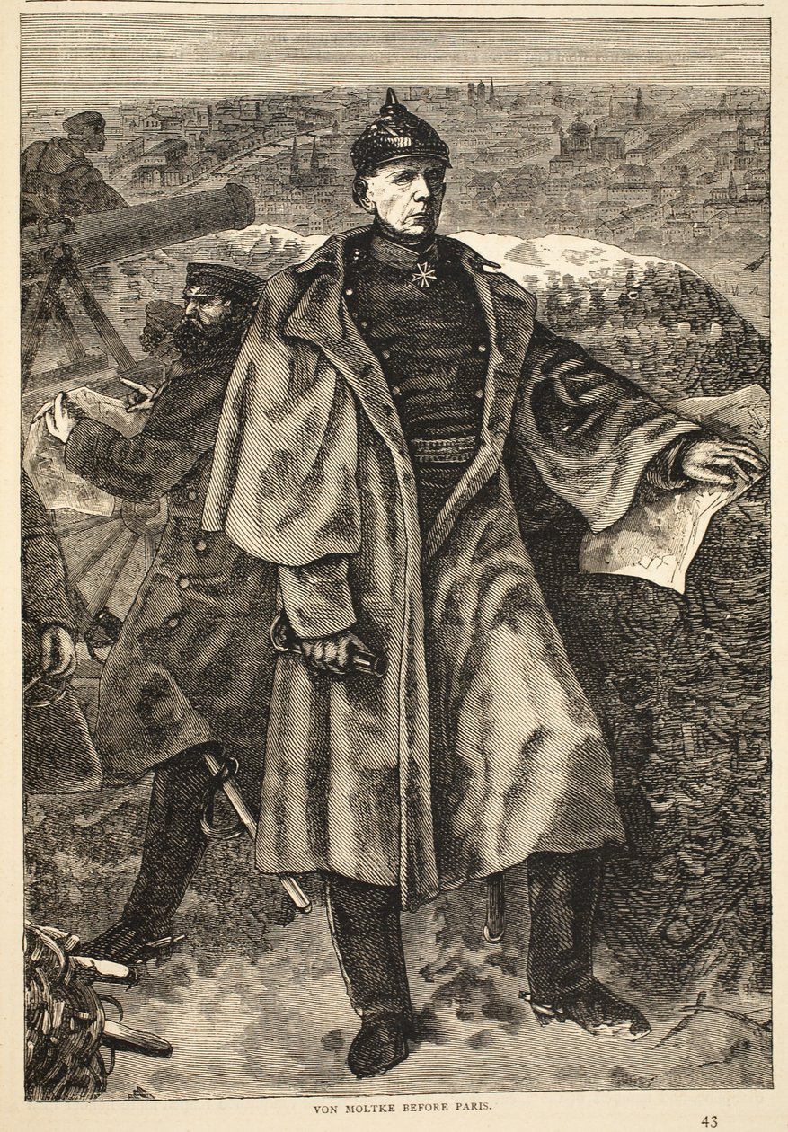 Von Moltke, Paris